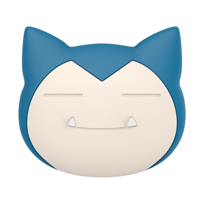 PopOut Snorlax Face — Adhesive PopGrip