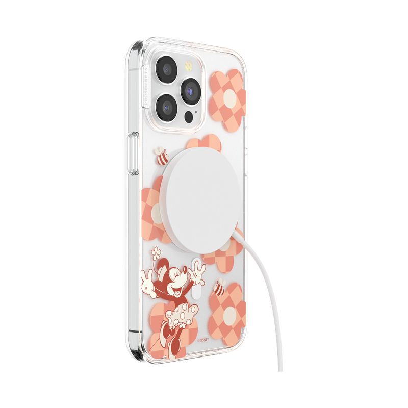 Minnie Checkered Flower — iPhone 15 Pro Max MagSafe Case image number 5