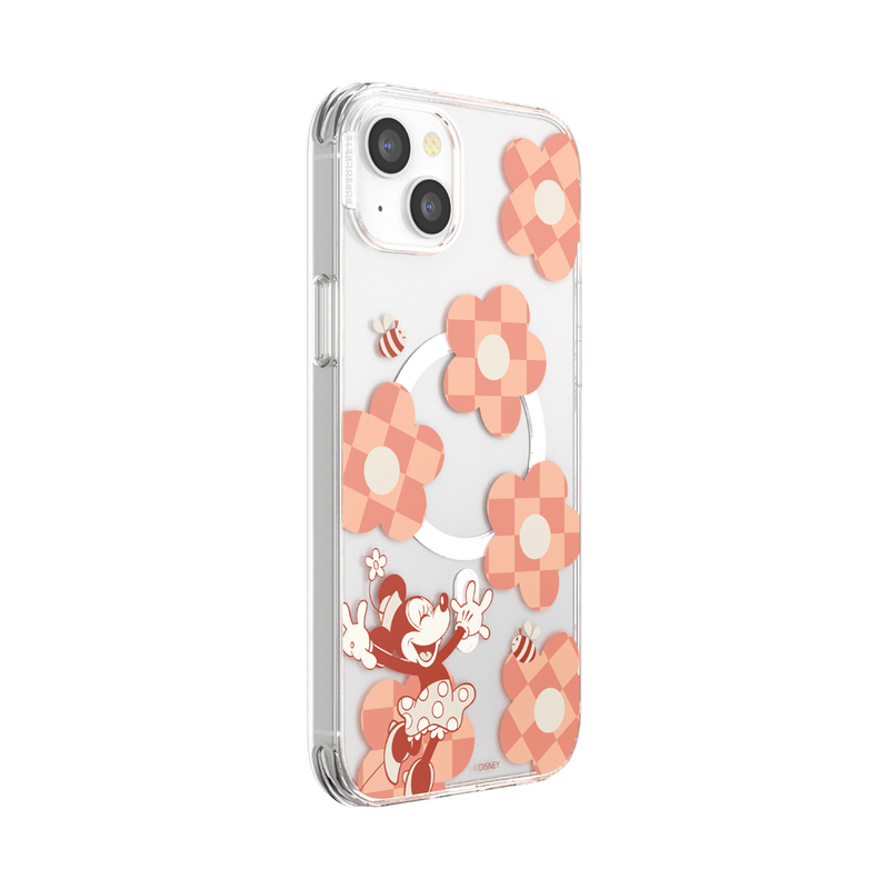 Minnie Checkered Flower — iPhone 14 Plus MagSafe Case image number 9