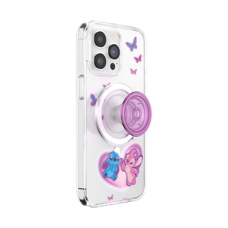 Angel & Stitch In Love — iPhone 15 Pro Max MagSafe Case image number 1