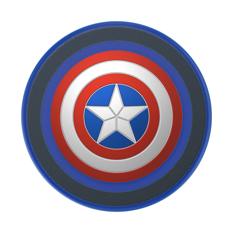 Enamel Captain America — MagSafe PopGrip image number 1