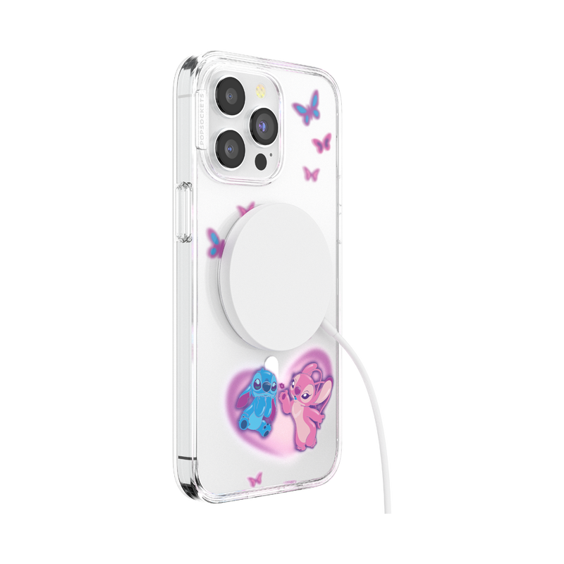 Angel & Stitch In Love — iPhone 15 Pro Max MagSafe Case image number 6