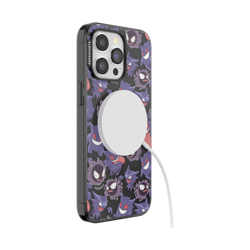 Gengar, Gastly and Haunter! — iPhone 15 Pro Max MagSafe Case image number 4