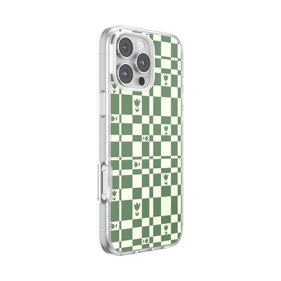 Secondary image for hover Garden Check Green — iPhone 16 Pro Max MagSafe Case