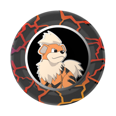 Secondary image for hover Enamel Stoic Growlithe — MagSafe PopGrip