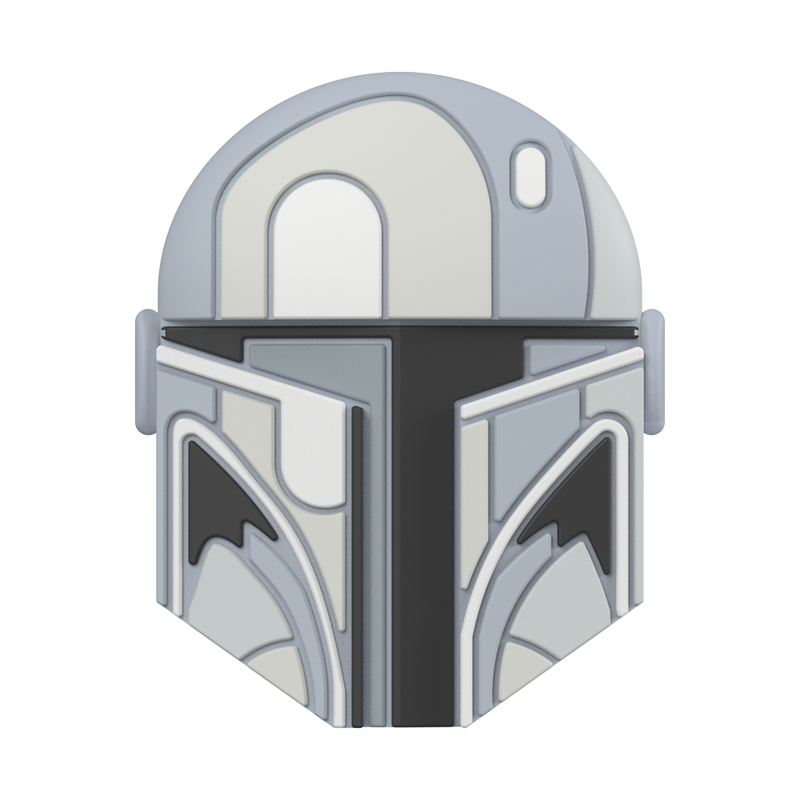 PopOut Mandalorian Helmet — Adhesive PopGrip image number 0
