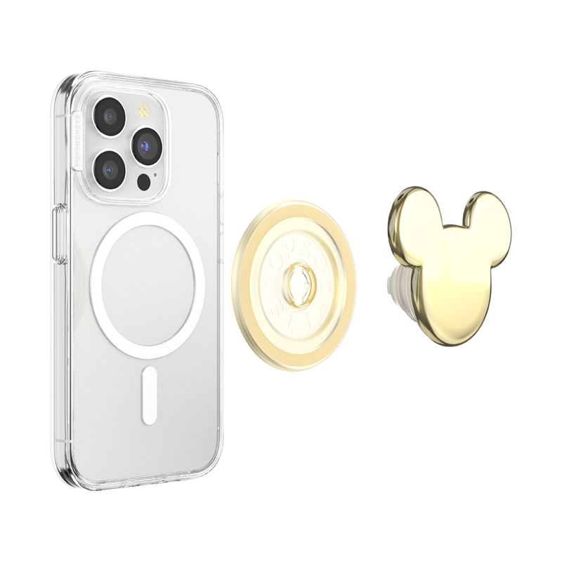 Enamel Gold Mickey Head — MagSafe PopGrip image number 4