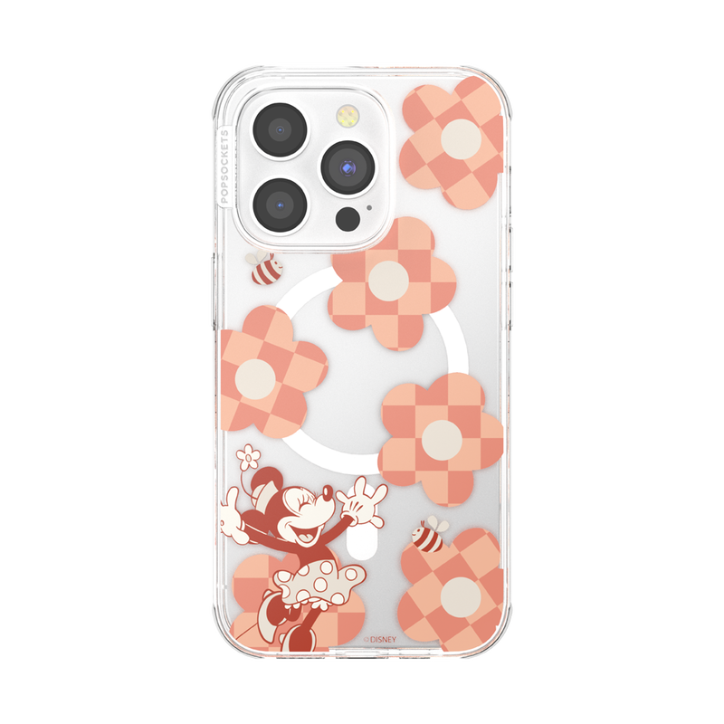 Minnie Checkered Flower — iPhone 14 Pro MagSafe Case image number 8