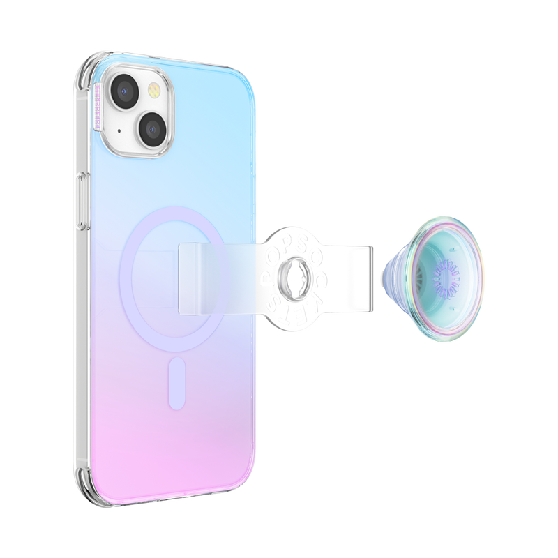 White Iridescent — iPhone 14 Plus MagSafe Case image number 4