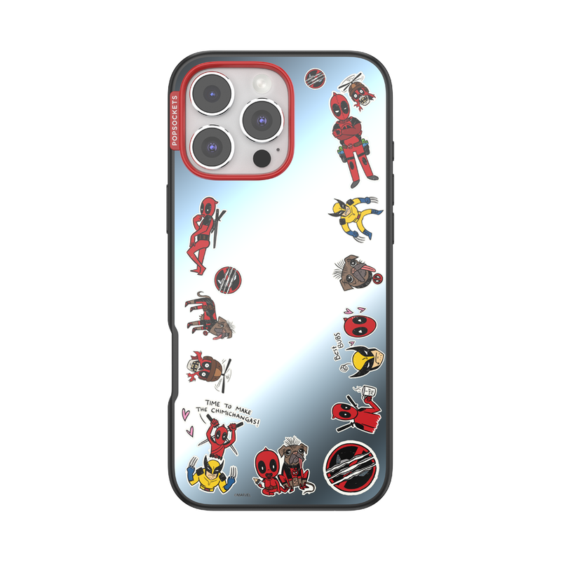 Mirror We Are Deadpool — iPhone 16 Pro Max MagSafe Case image number 0