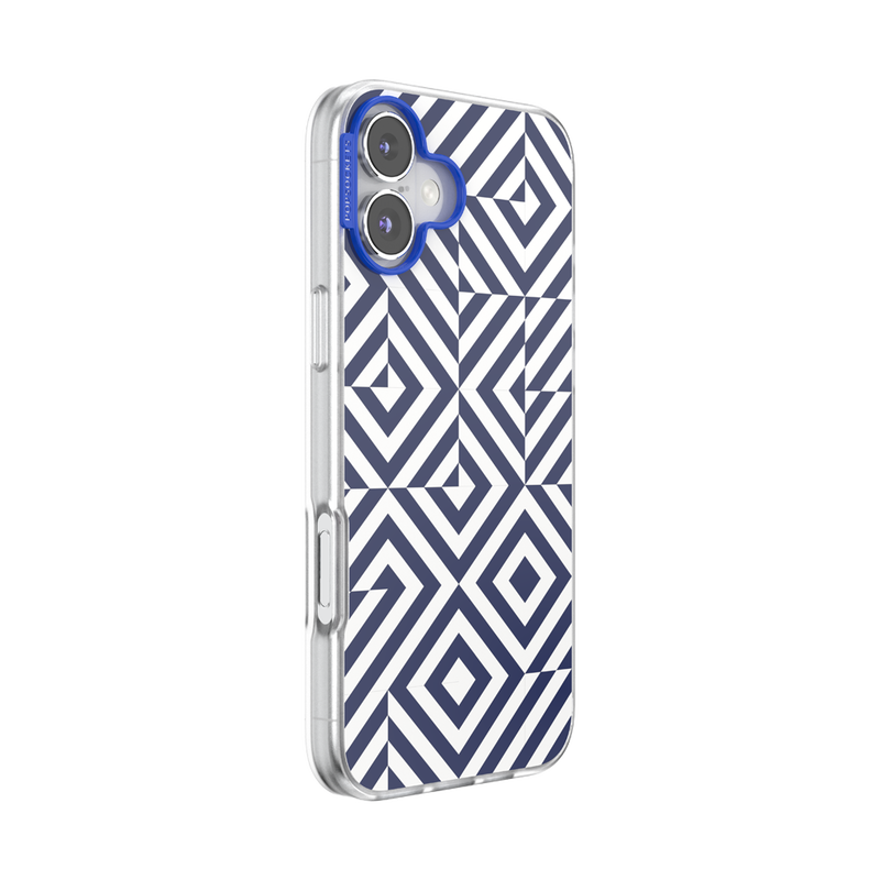 Tiled Navy — iPhone 16 Plus MagSafe Case image number 1
