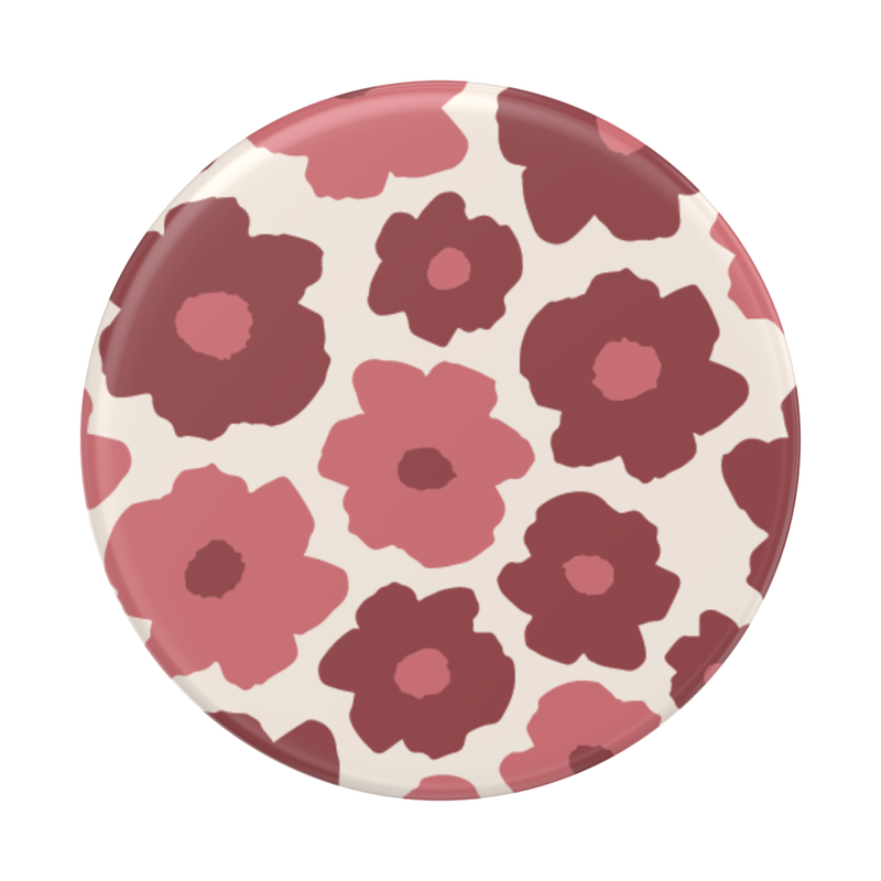 Mauve Floral — Adhesive PopGrip image number 1
