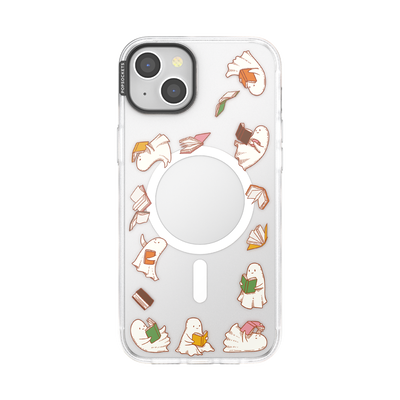 Spooky Book Club Clear  — iPhone 15 Plus MagSafe Case