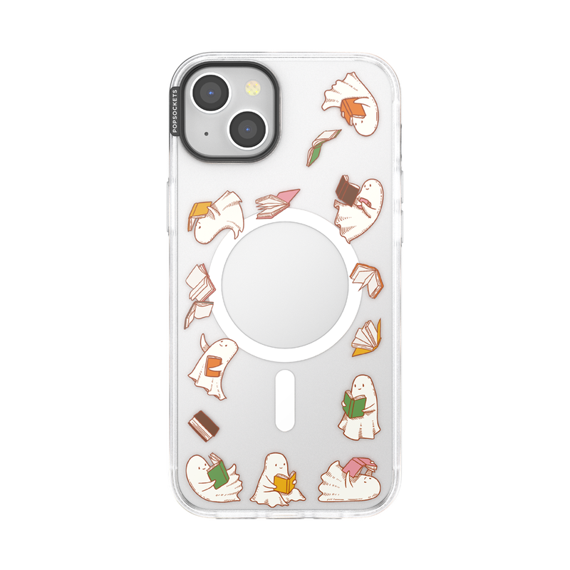 Spooky Book Club Clear  — iPhone 15 Plus MagSafe Case image number 0