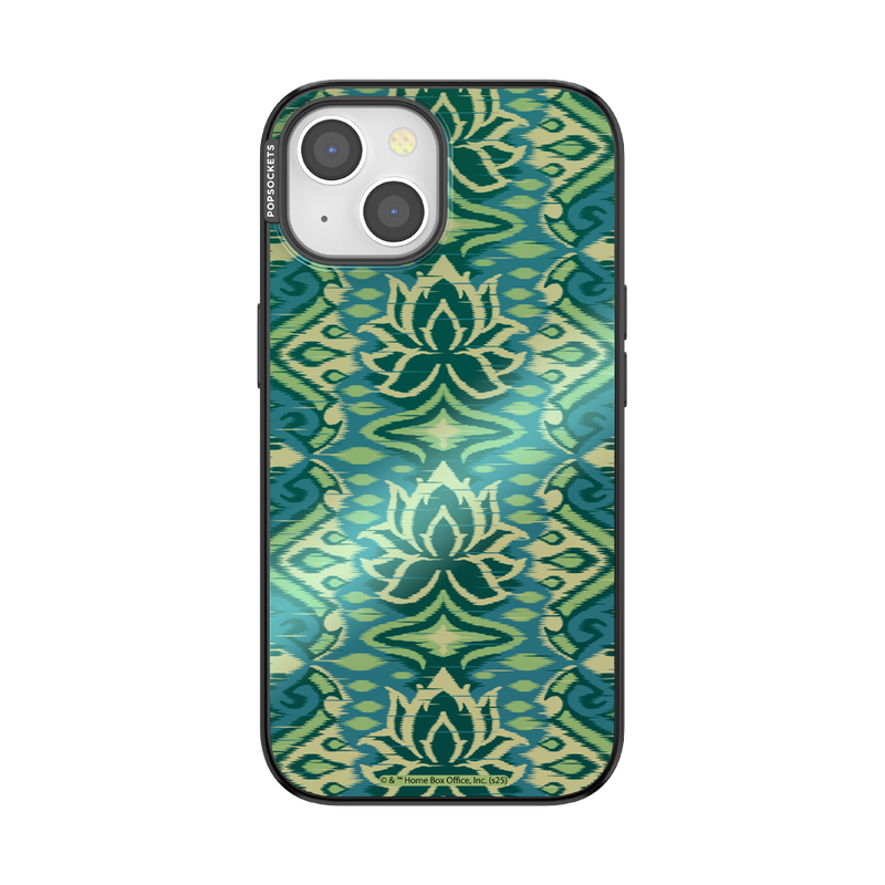 Mirror White Lotus Textile  — iPhone 15 MagSafe Case image number 0