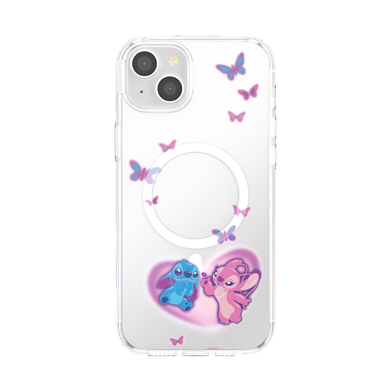 Angel & Stitch Love — iPhone 15 Plus MagSafe Case image number 3