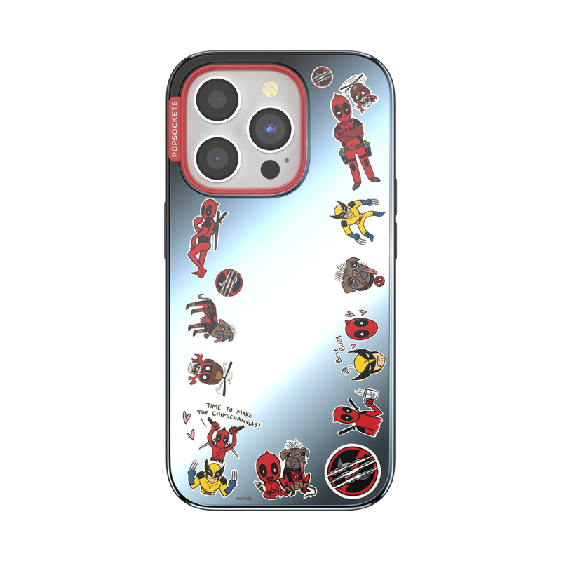 Mirror We Are Deadpool — iPhone 15 Pro MagSafe Case image number 0