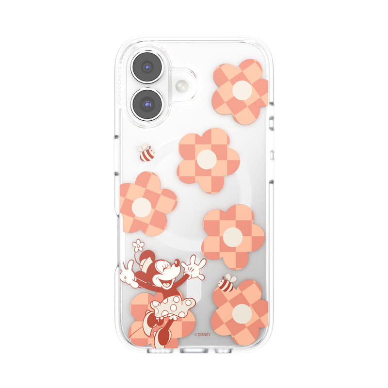 Minnie Checkered Flower — iPhone 16 MagSafe Case image number 5