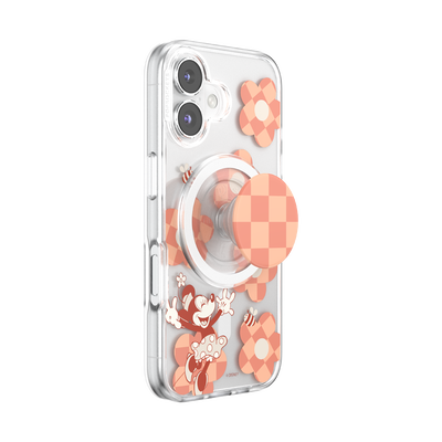 Secondary image for hover Minnie Checkered Flower — iPhone 16 MagSafe Case