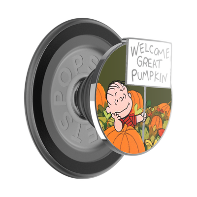 Enamel Welcome Great Pumpkin — MagSafe PopGrip