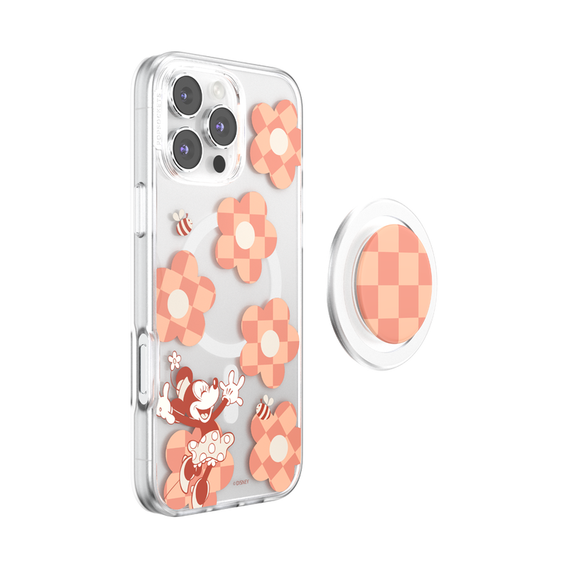 Minnie Checkered Flower — iPhone 16 Pro Max MagSafe Case image number 7