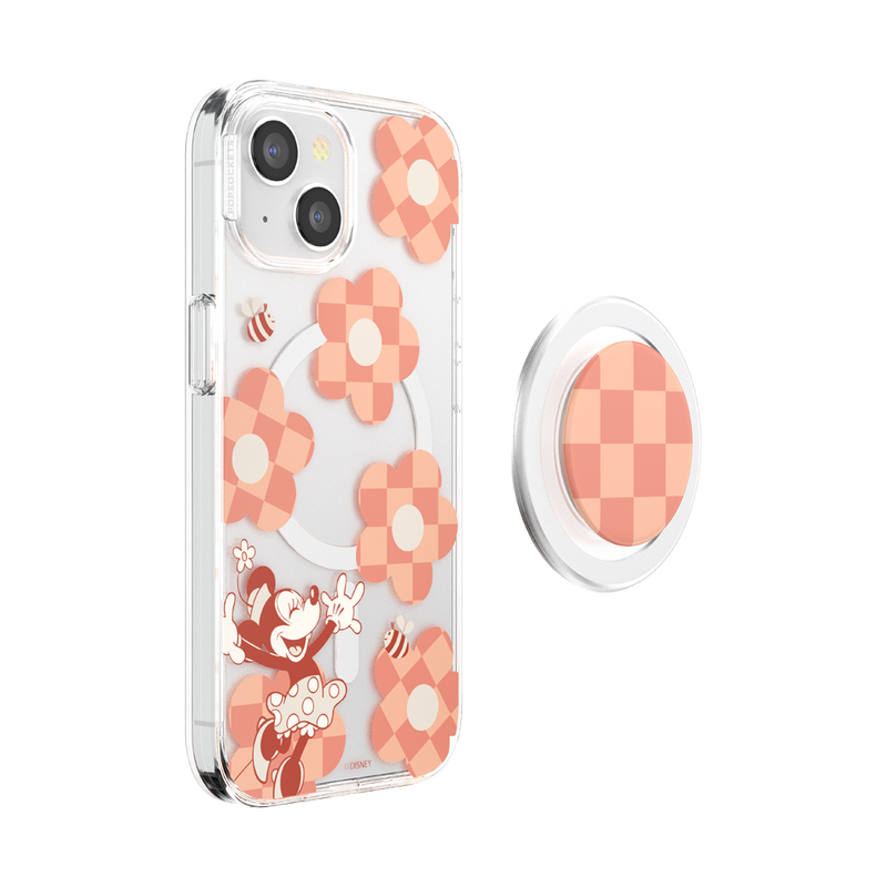 Minnie Checkered Flower — iPhone 15 MagSafe Case image number 10