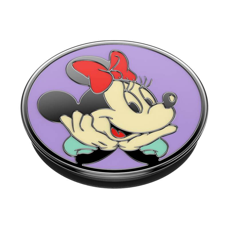 Enamel 80's Minnie Mouse — Adhesive PopGrip image number 2