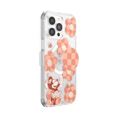 Secondary image for hover Minnie Checkered Flower — iPhone 14 Pro Max MagSafe Case