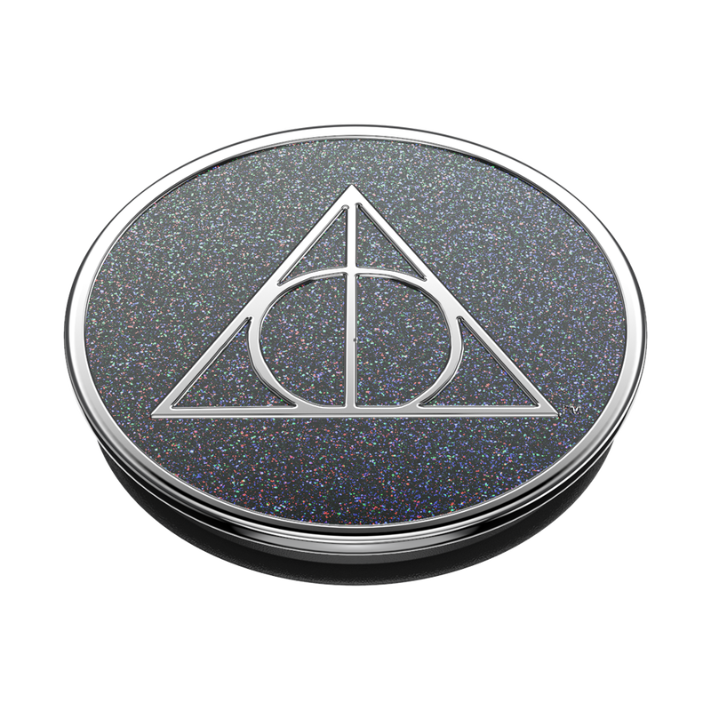 Enamel Glitter Deathly Hallows — Adhesive PopGrip image number 2