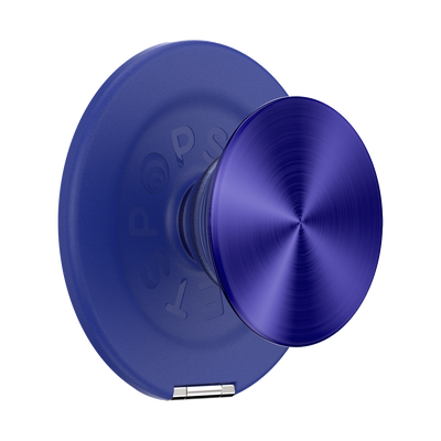 Aluminum Radial French Navy —  MagSafe Kick-out Grip