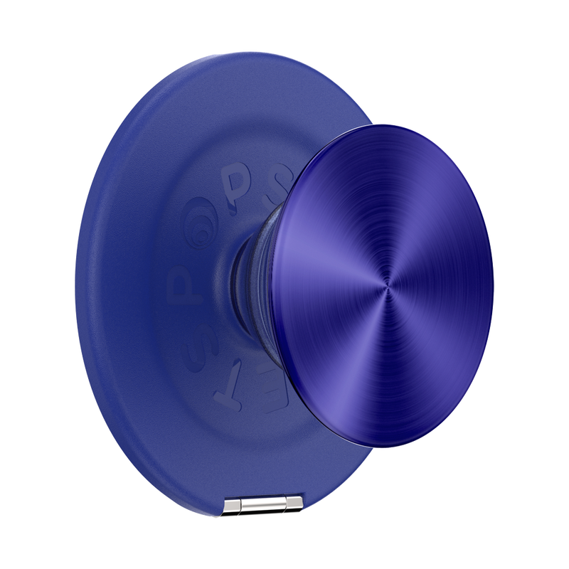 Aluminum Radial French Navy —  MagSafe Kick-out Grip image number 0