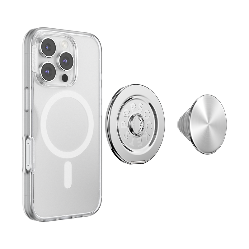 Aluminum Radial Silver —  MagSafe Kick-out Grip image number 5