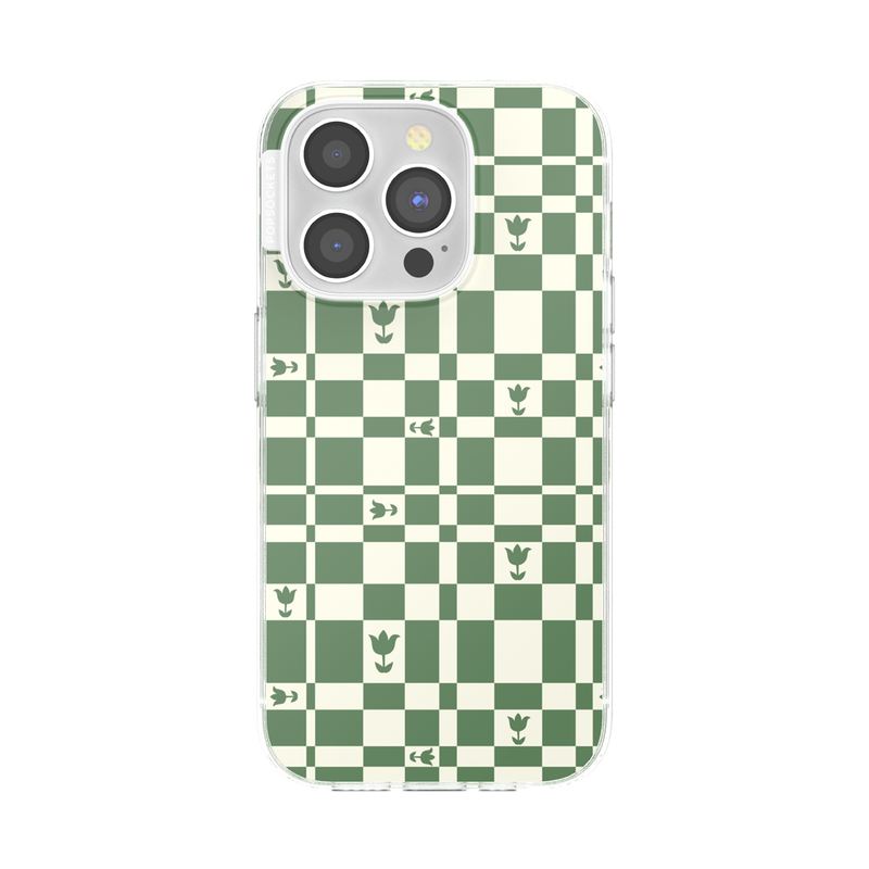 Garden Check Green — iPhone 15 Pro MagSafe Case image number 0
