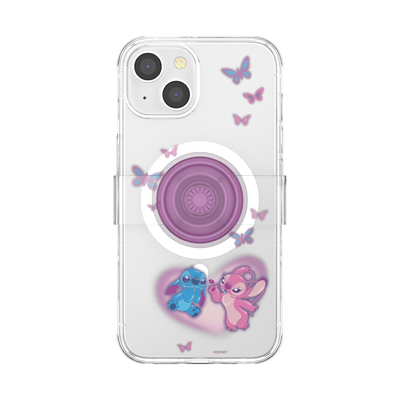 Angel & Stitch In Love — iPhone 14 MagSafe Case