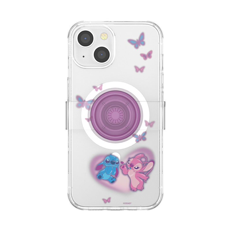 Angel & Stitch In Love — iPhone 14 MagSafe Case image number 0