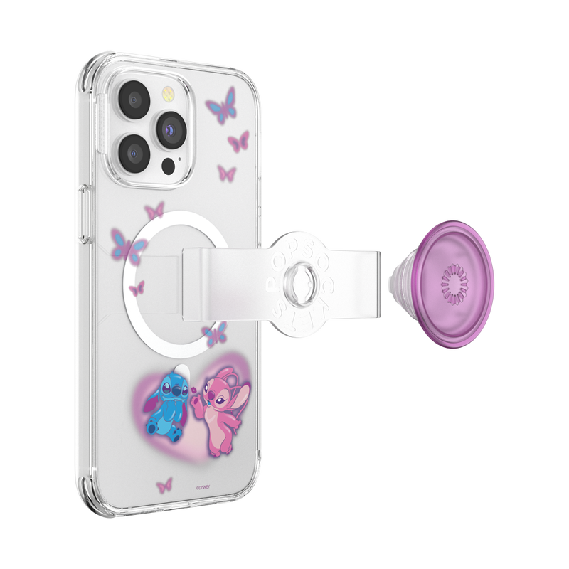 Angel & Stitch In Love — iPhone 14 Pro Max MagSafe Case image number 4