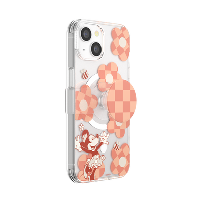 Secondary image for hover Minnie Checkered Flower — iPhone 14 MagSafe Case