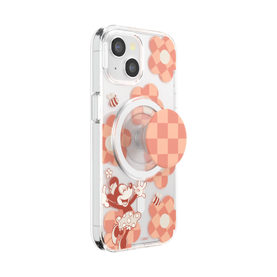 Secondary image for hover Minnie Checkered Flower — iPhone 15 MagSafe Case