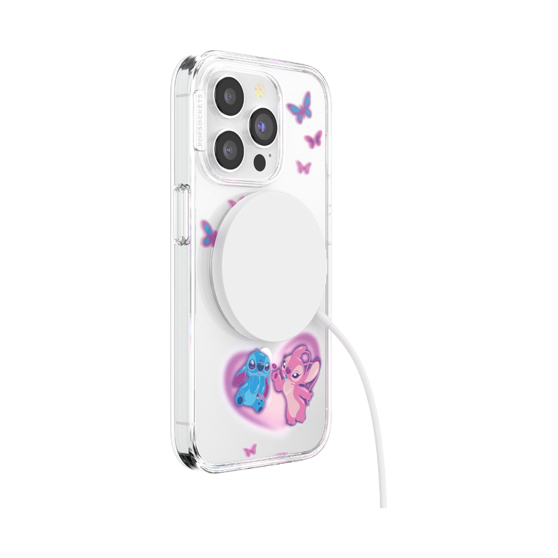 Angel & Stitch In Love — iPhone 15 Pro MagSafe Case image number 6