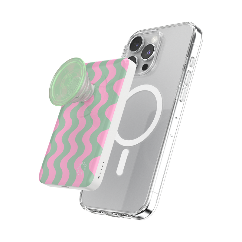Wavy Flamingo — MagSafe PowerPack image number 9