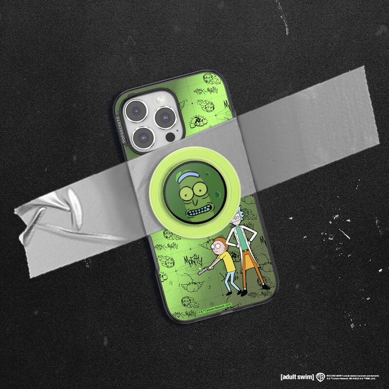 Enamel Pickle Rick — MagSafe PopGrip image number 4