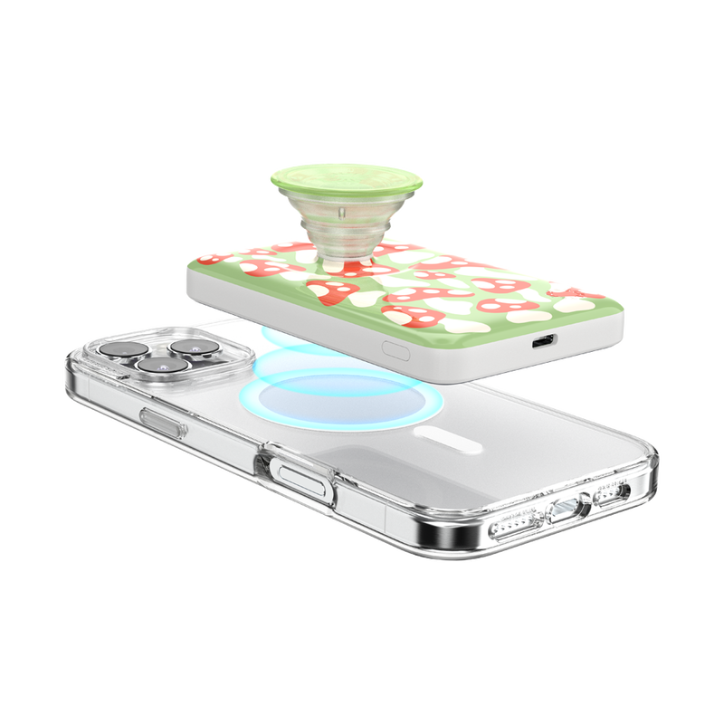 Red Shrooms Green — MagSafe PowerPack image number 9