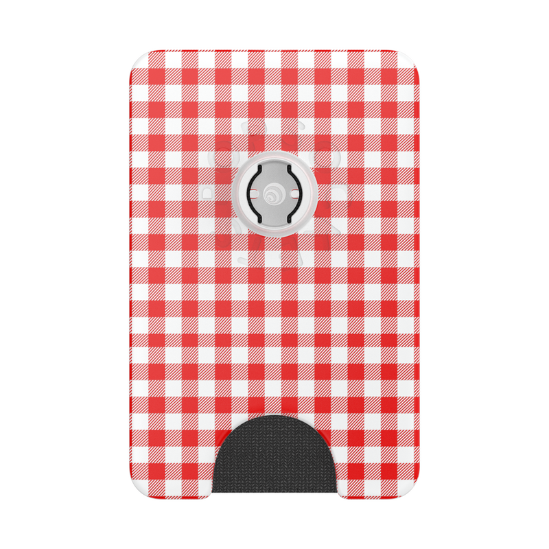 Red Gingham — MagSafe PopWallet+ image number 3