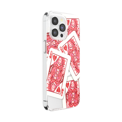 Secondary image for hover Queen of Hearts — iPhone 15 Plus MagSafe Case