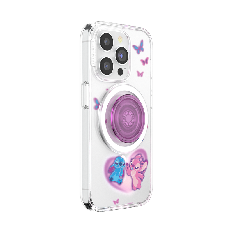 Angel & Stitch In Love — iPhone 15 Pro MagSafe Case image number 4