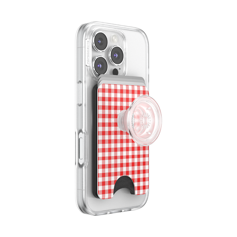 Red Gingham — MagSafe PopWallet+ image number 8