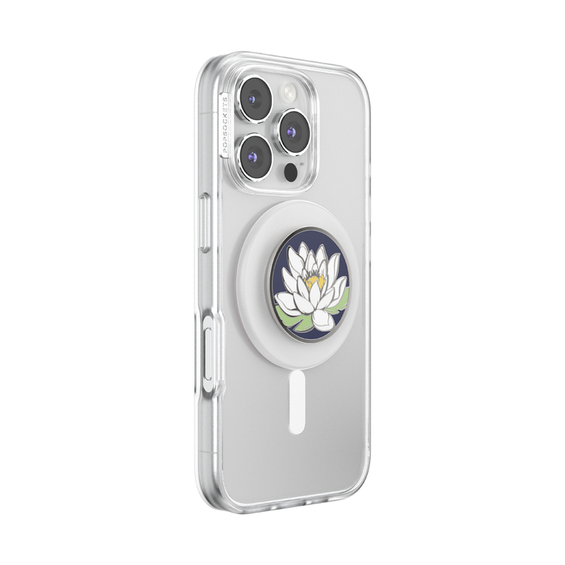 Enamel Water Lily Midnight — MagSafe PopGrip image number 6