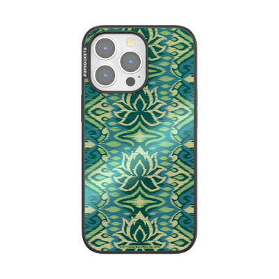 Mirror White Lotus Textile  — iPhone 13 Pro MagSafe Case