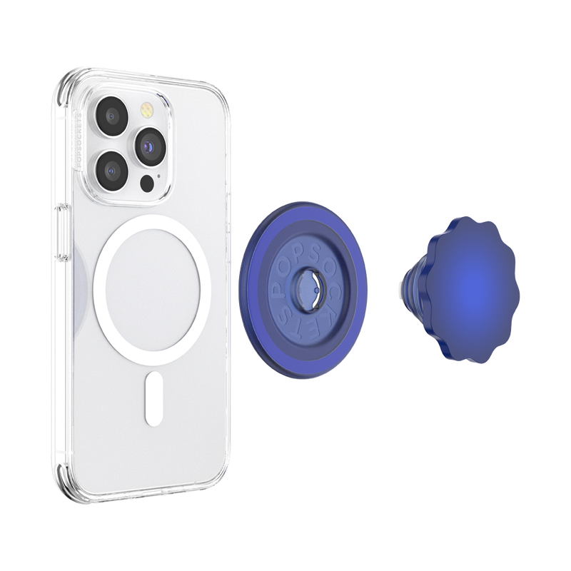 Molded Flower Cobalt — MagSafe PopGrip image number 4