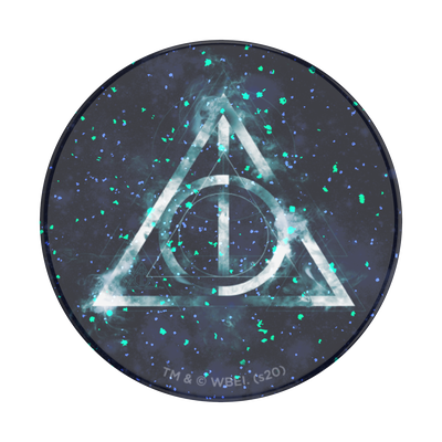 Secondary image for hover Glitter Deathly Hallows — Adhesive PopGrip